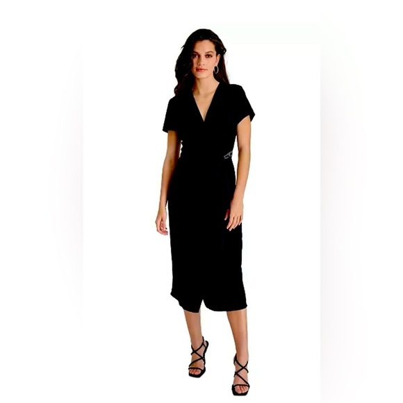 DKNY women’s black dress size 8, new with tags‎ - Picture 1 of 11